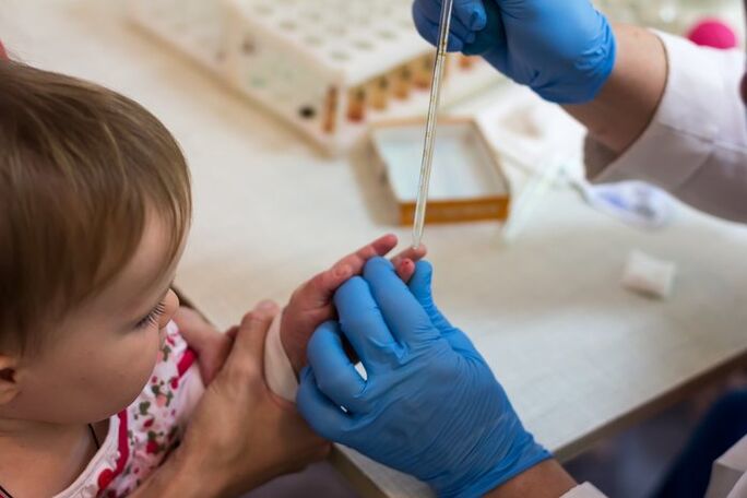 Diagnosis of helminthiasis in children using blood tests