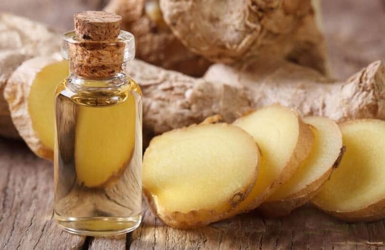 Tincture from ginger root to parasites