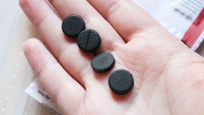 Activated charcoal for use during bean tincture therapy