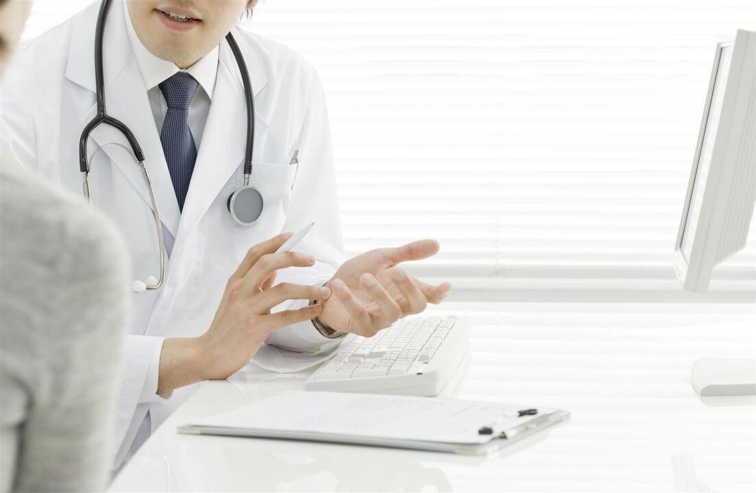 See a doctor if you have worms in your body